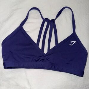 Gymshark Purple Strappy Sports Bra